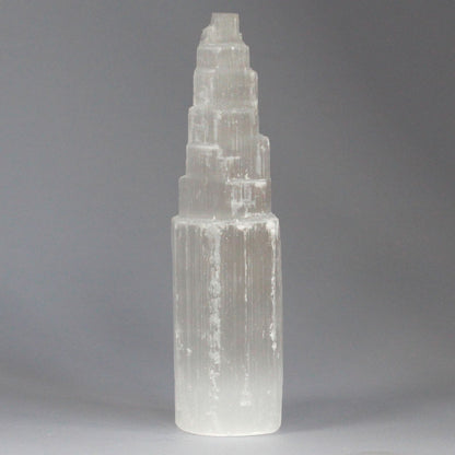 Natural Healing Selenite Tower - 20 cm