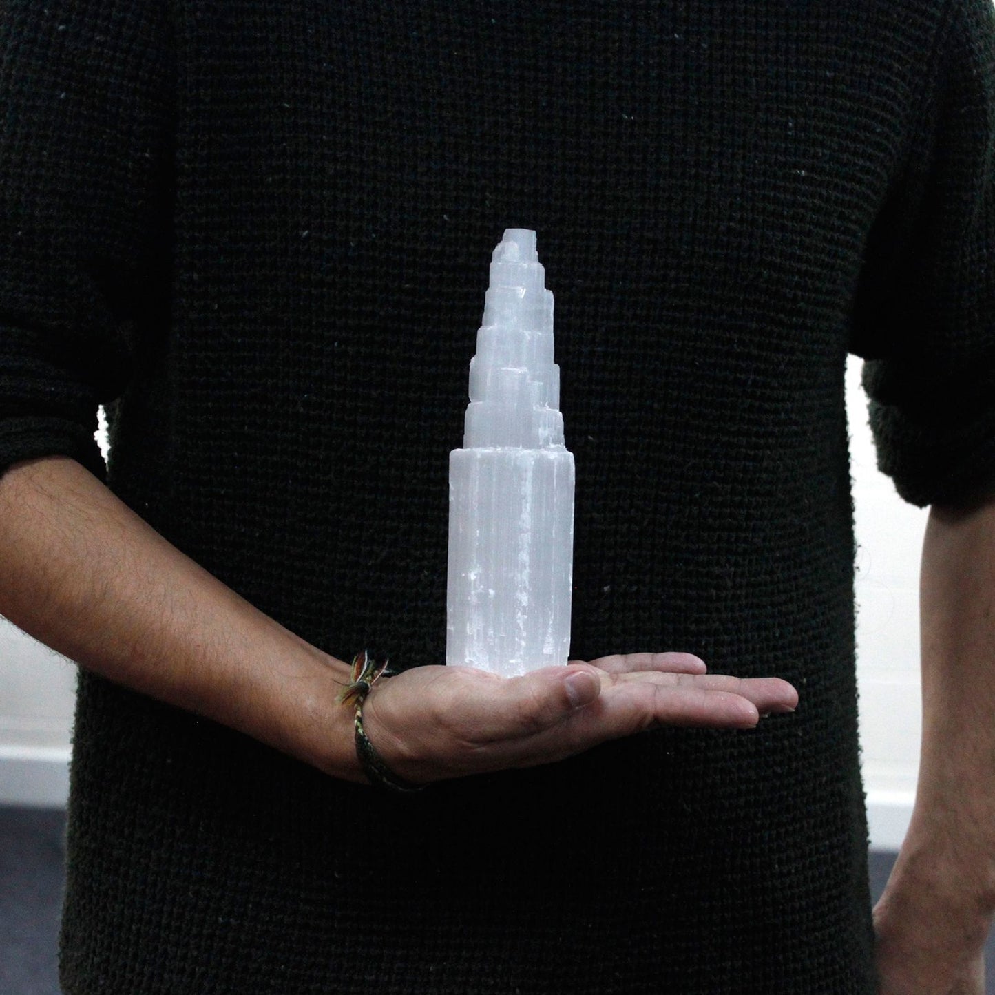 Natural Healing Selenite Tower - 20 cm