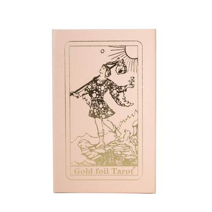 Pink Box Ruby Foil Tarot Card Gift Box Set with Booklet