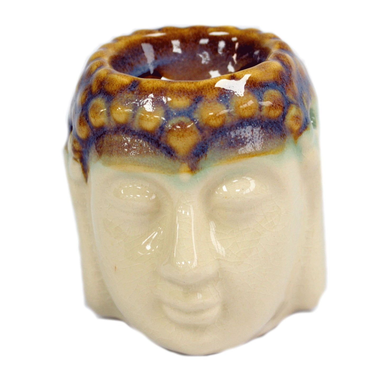 Ivory and Mint Buddha Oil Burner
