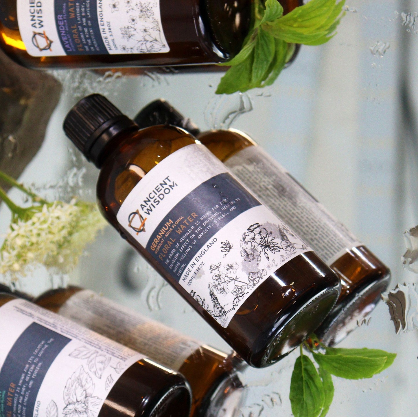 Geranium Hydrolat Natural Toner 100ml