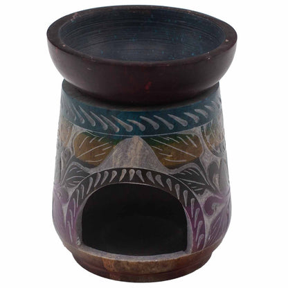 Large Soapstone Elephant Oil Burner