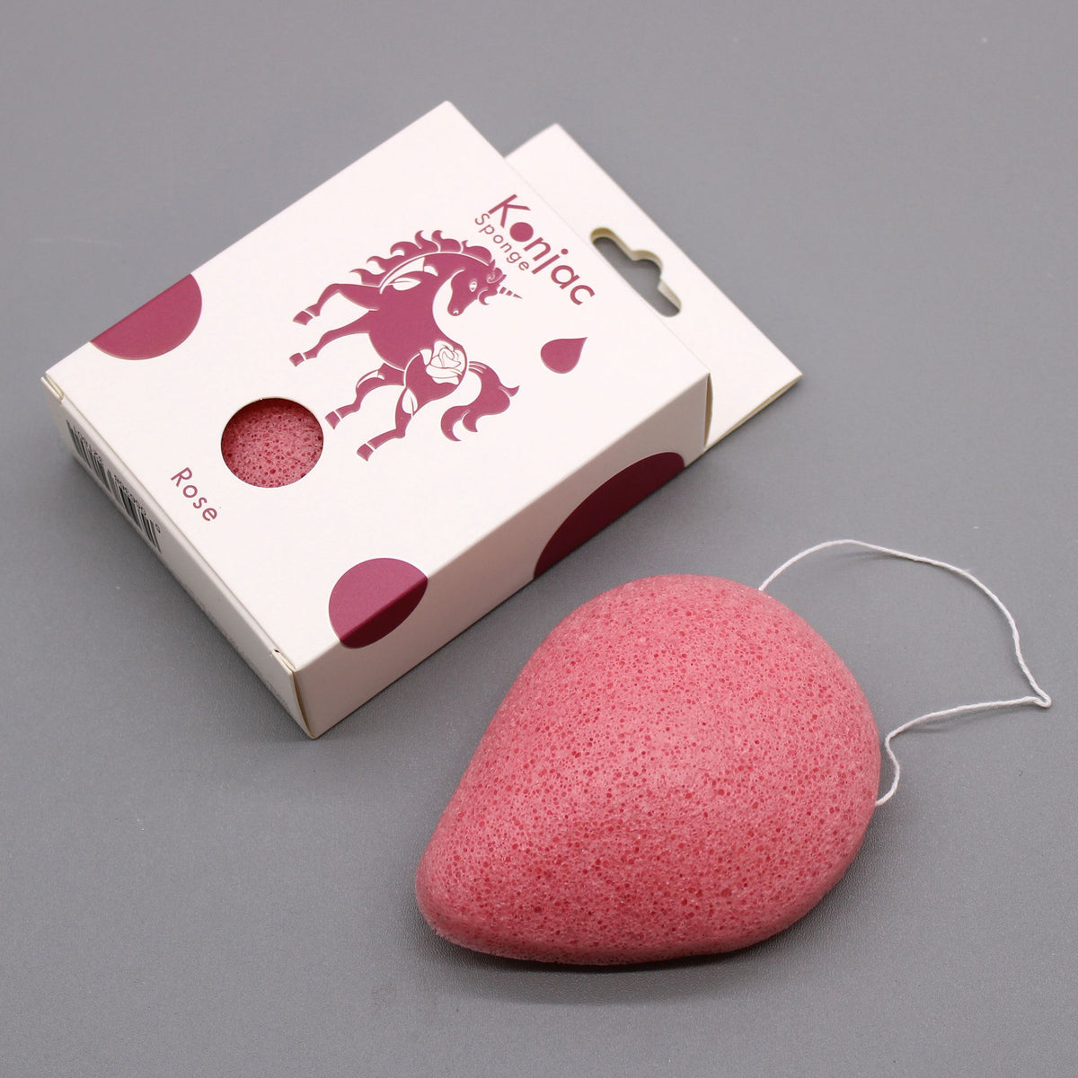 Anti-aging Rose Teardrop Konjac Sponge