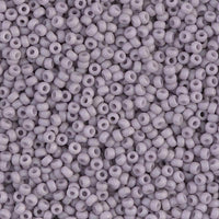 11-2025 Fancy Frosted Mauve Miyuki 11/0 Seed Beads 20 grams 