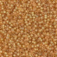 Silver Lined Golden Flax Duracoat Miyuki 11/0 Seed Beads 20 grams 11-4231