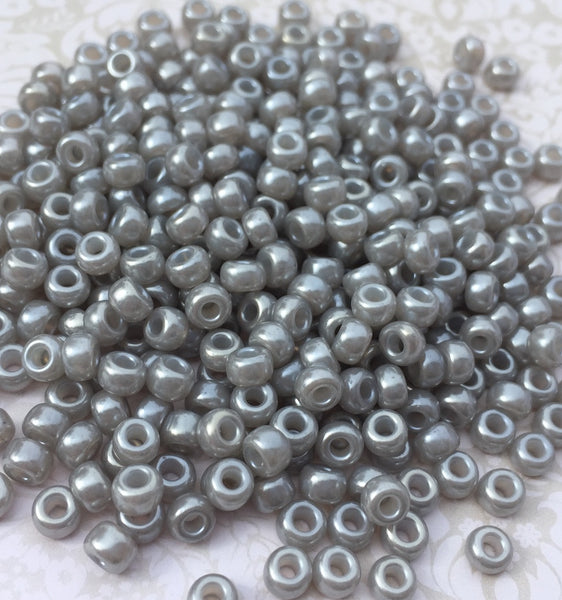 6-0526 Silver Grey Ceylon Miyuki 6/0 Seed Beads 20 grams