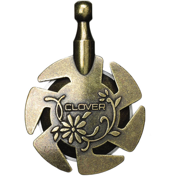 Clover Thread Cutter Pendant Antique Bronze CL3105