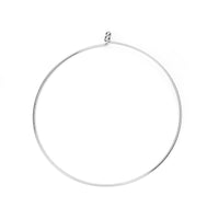 Wire Collar Necklace Silver Tone Pack of 3