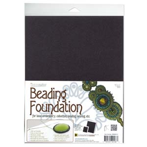 Big Beading Foundation 4 Black Sheets BFBK8.5-4