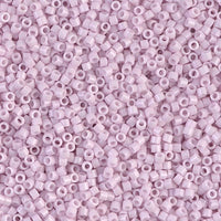 Opaque Pale Rose Miyuki 11/0 Delica Beads 10 grams DB1494