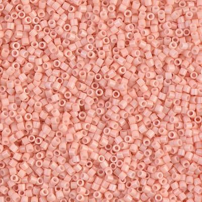 DBS0206 Miyuki 15/0 Seed Beads Delica Opaque Salmon 7 gm