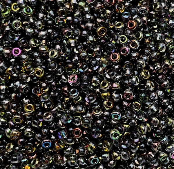 Crystal Magic Green Miyuki 8/0 Seed Beads 20 grams 8-55014