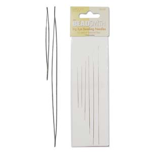 Big Eye Beading Needles by Beadsmith Six Pack Assorted Sizes  LE-ASST