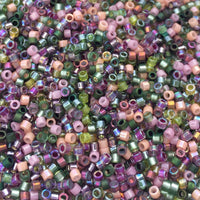 Lavender Garden Mix Miyuki 11/0 Delica Beads 10 grams DB-MIX21