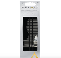 Milward Assorted 45 Hand Needles With Threader