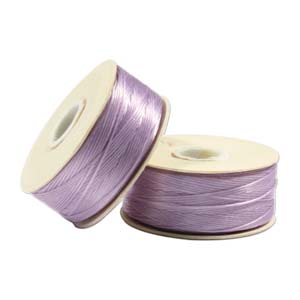 Lilac Nymo Beading Thread Size B - One Bobbin