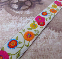 Floral Suzani Ribbon by LFN Textiles 1 Meter