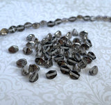 Crystal Chrome 5mm Pinch Beads Pack of 50 Beads
