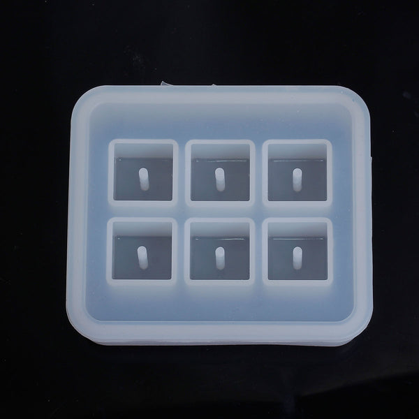 Silicone Mould for 16mm Cube Resin Beads